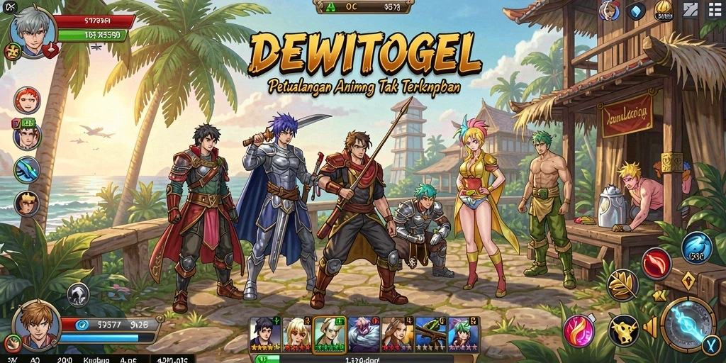 Tampilan menakjubkan dari gameplay DEWITOGEL yang penuh aksi.