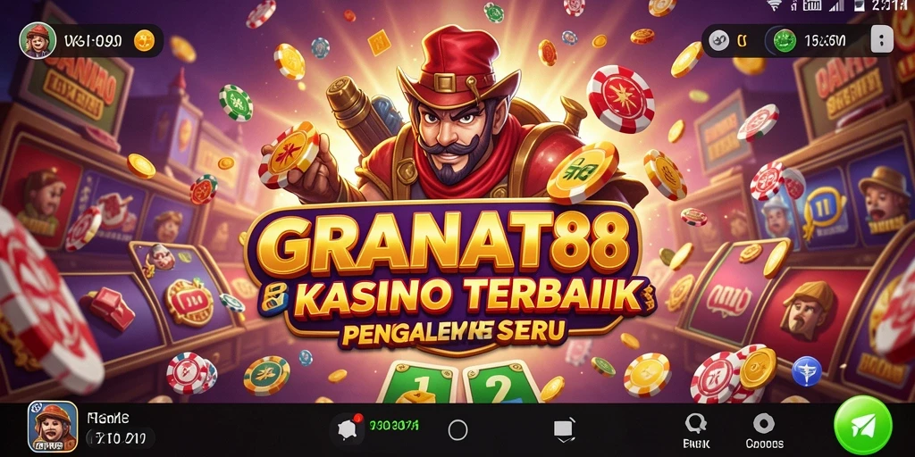 Tampilan gameplay Kasino yang mengasyikkan dari GRANAT88.