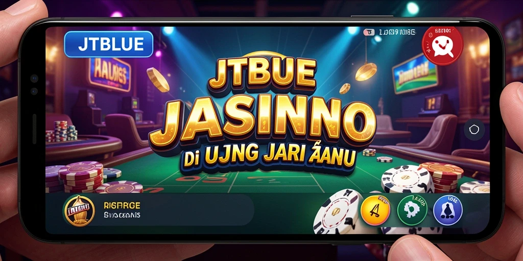 Screenshot JTBLUE menampilkan gameplay mendebarkan dalam suasana kasino.