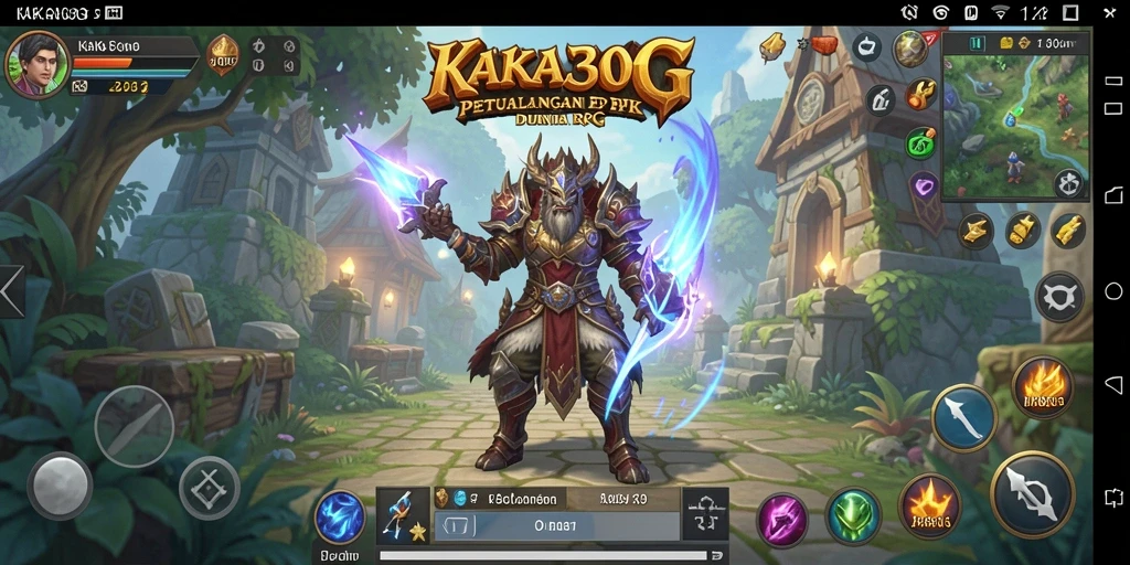 Tampilan gameplay KAKA303 yang menampilkan pertarungan seru dan petualangan epik.