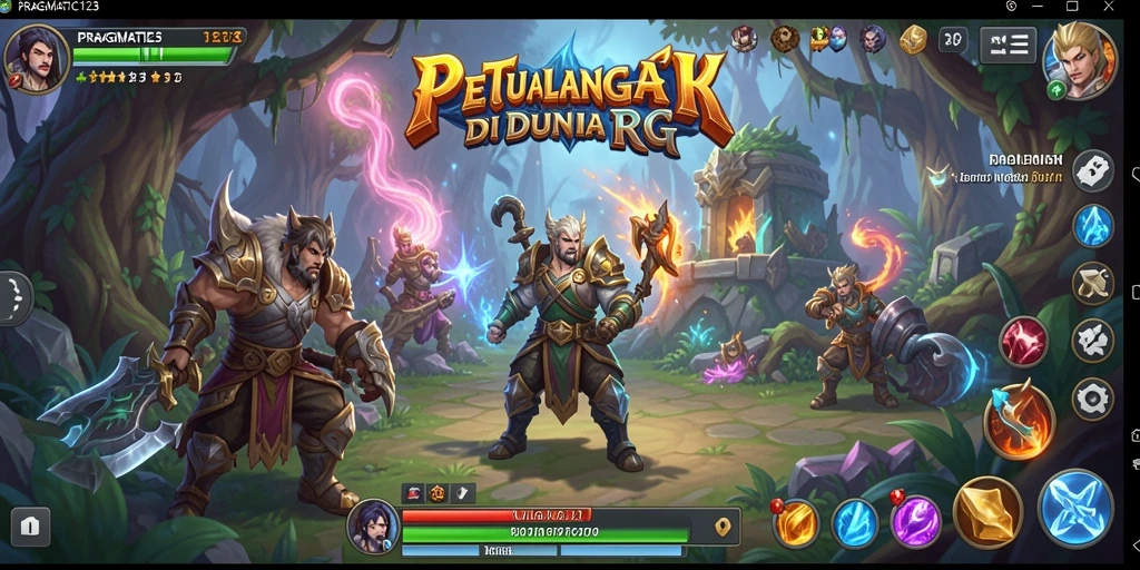 Tangkapan layar gameplay PRAGMATIC123 yang menunjukkan petualangan epik.