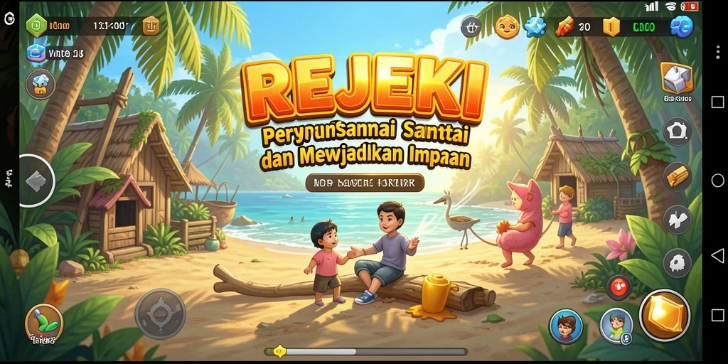 Screenshot gameplay REJEKI menunjukkan keseruan dan tantangan yang menarik.