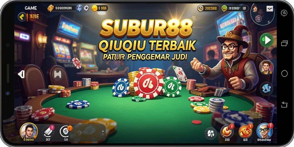 Tampilan menarik gameplay QiuQiu di SUBUR88.