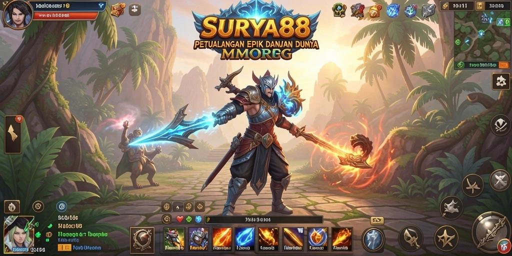 Menampilkan gameplay menarik dari SURYA88 yang penuh aksi dan petualangan.